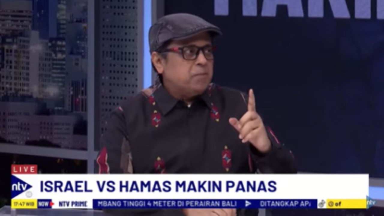 Haikal Hassan atau Babe Haikal dalam Dialog NTV Prime di NusantaraTV/tangkapan layar NTV