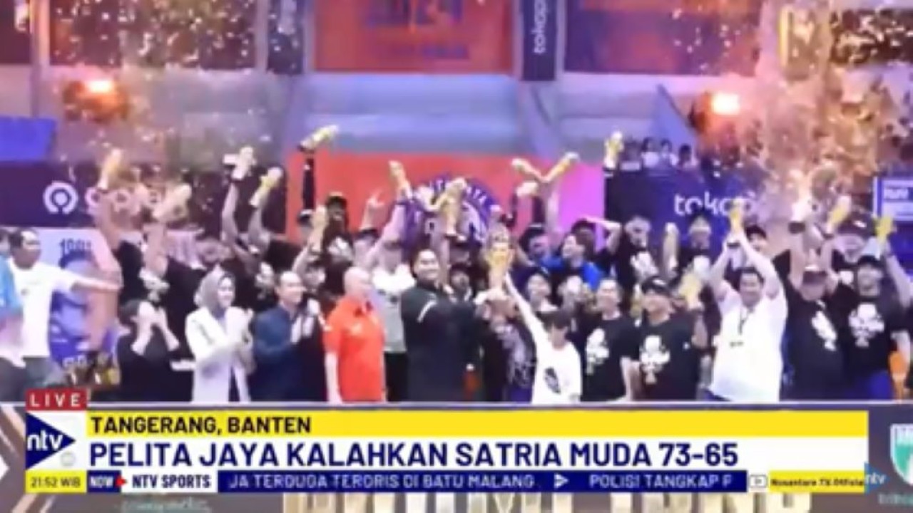 Pelita Jaya juara IBL 2024