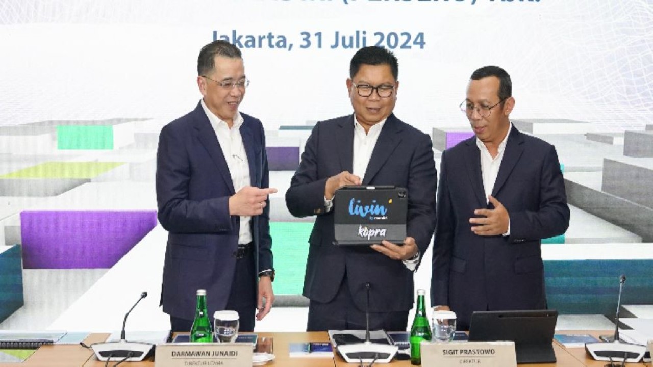 Paparan Kinerja Bank Mandiri Kuartal II 2024/ist