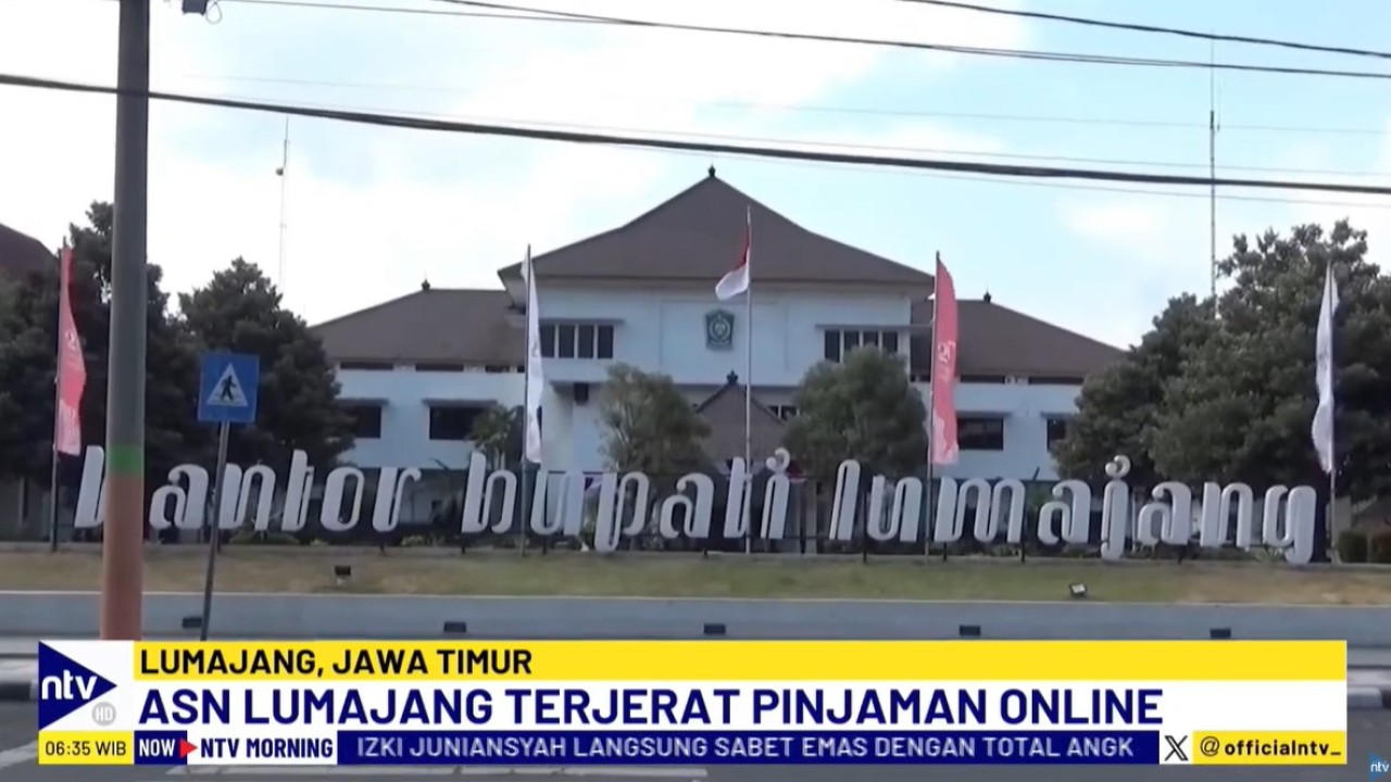 Belasan ASN di Kabupetan Lumajang, Jawa Timur, terjerat pinjaman online.