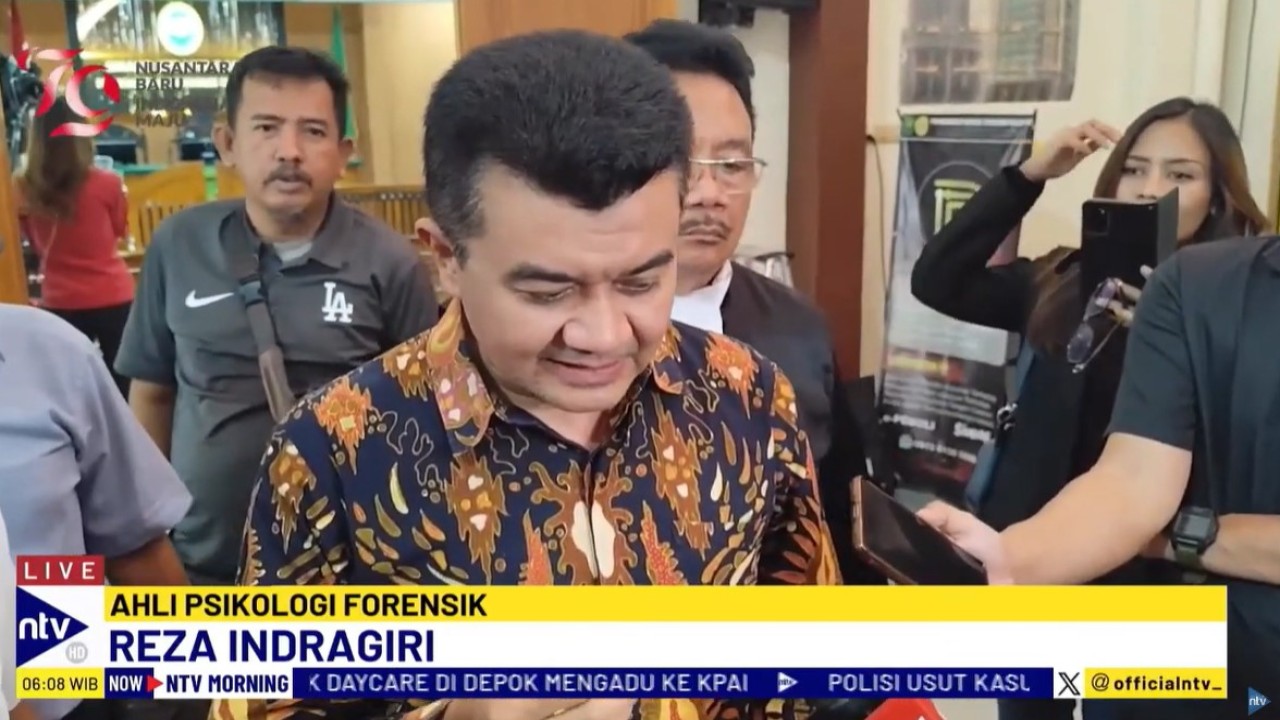 Pakar psikologi forensik, Reza Indragiri Amriel dihadirkan kuasa hukum Saka Tatal dalam lanjutan sidang Peninjauan Kembali (PK) di Pengadilan Negeri (PN) Cirebon, Jawa Barat, pada Rabu (31/7/2024).