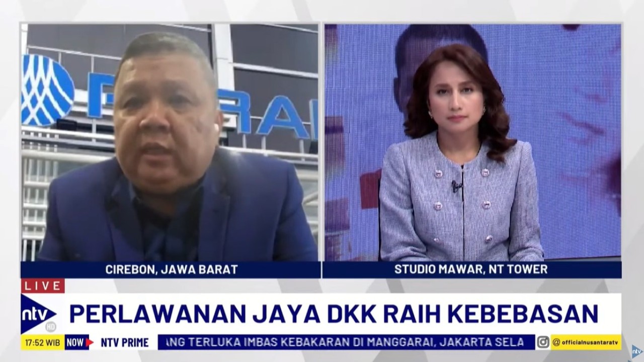 Kuasa hukum enam terpidana kasus Vina, Jutek Bongso saat menjadi narasumber dalam program Dialog NTV Prime di Nusantara TV, Rabu (14/8/2024).