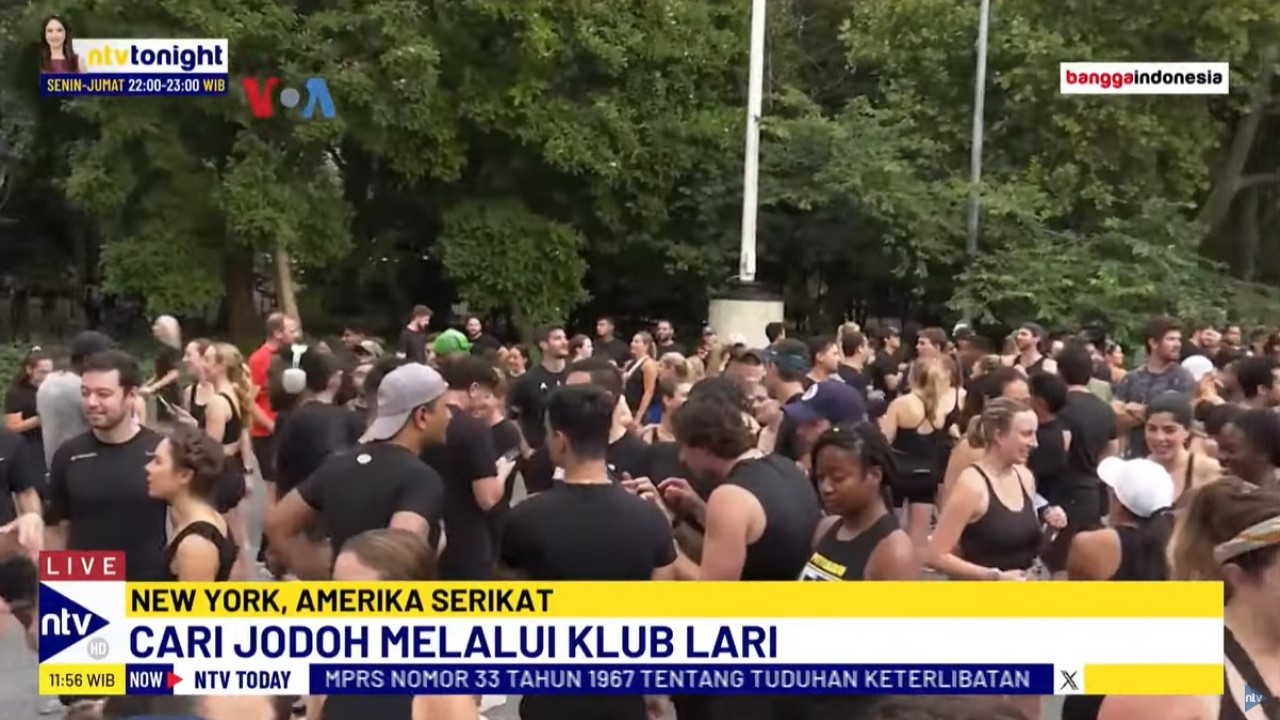 Belakangan ini mulai bermunculan klub lari yang sengaja memfasilitasi anggotanya untuk mencari jodoh.