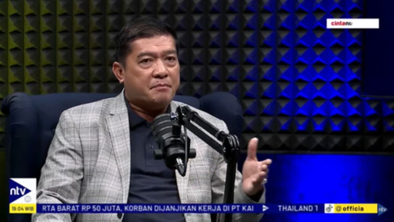 Silfester Matutina dalam acara DPO Podcast di NusantaraTV/tangkapan layar NTV