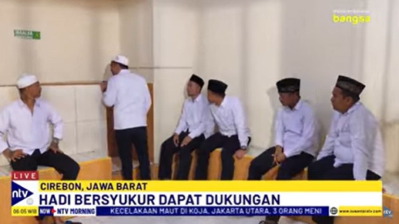 Enam terpidana kasus Vina menghadiri sidang PK yang mereka ajukan di Pengadilan Negeri Cirebon, Jawa Barat/tangkapan layar NTV