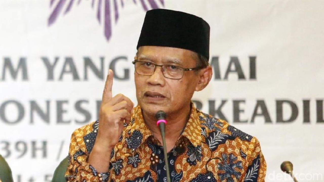 Ketua Umum Pimpinan Pusat (PP) Muhammadiyah Haedar Nashir. (Foto: Istimewa)