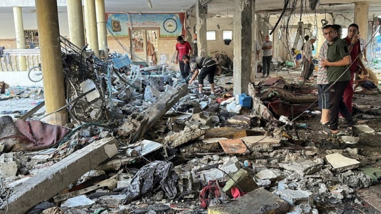 Ilustrasi. Tentara Israel menyerang sekolah tempat pengungsi Palestina berlindung. (Foto: Reuters)