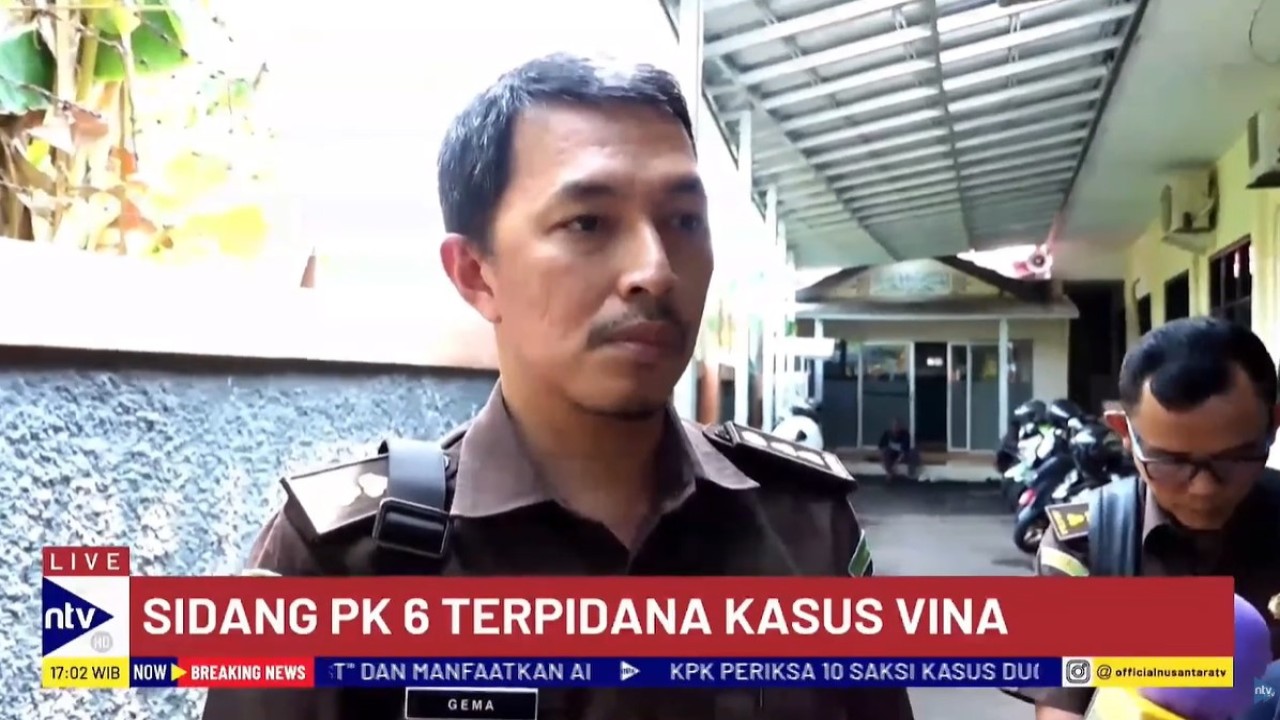 JPU Kejaksaan Negeri Cirebon, Gema Wahyudi menyampaikan, secara hukum pihaknya tidak punya kewenangan untuk me-review ulang kasus Vina Cirebon.