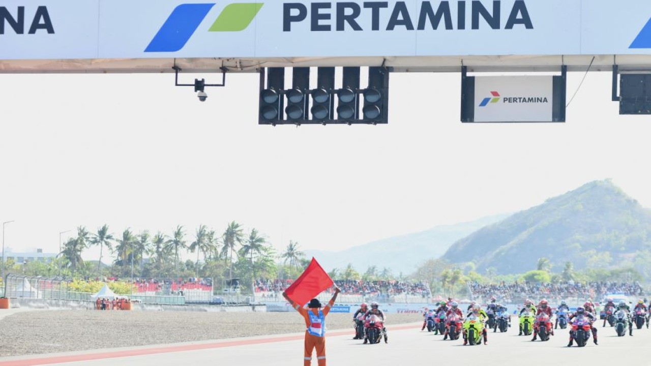 Pertamina konsisten menukung ajang MotoGP di Indonesia. (Foto: Dok/Humas Pertamina)