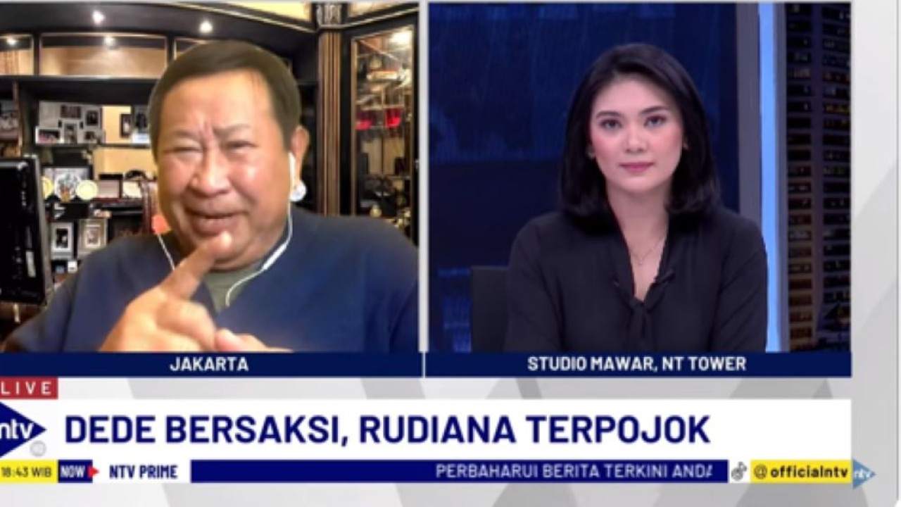 Susno Duadji dalam Dialog NTV Prime di NusantaraTV/tangkapan layar NTV