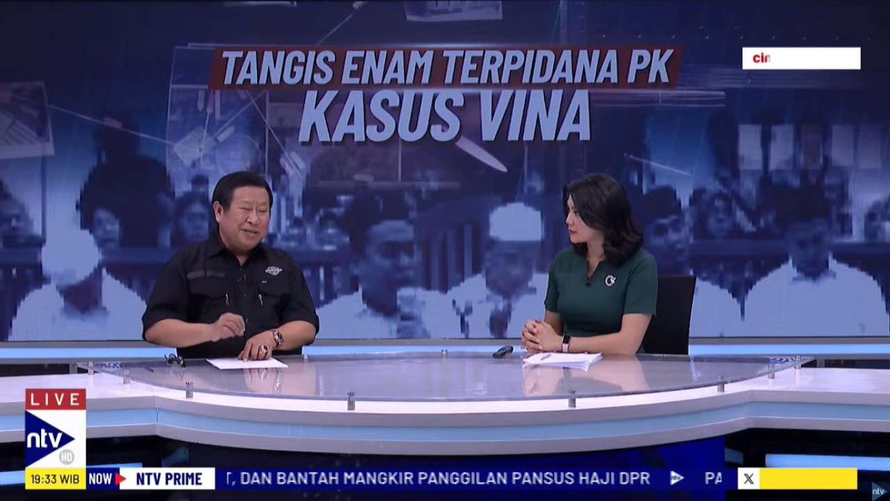 Mantan Kabareskrim Polri (2008-2009) Komjen Pol. (Purn) Susno Duadji saat menjadi narasumber dalam program Dialog NTV Prime di Nusantara TV, Rabu (11/9/2024).