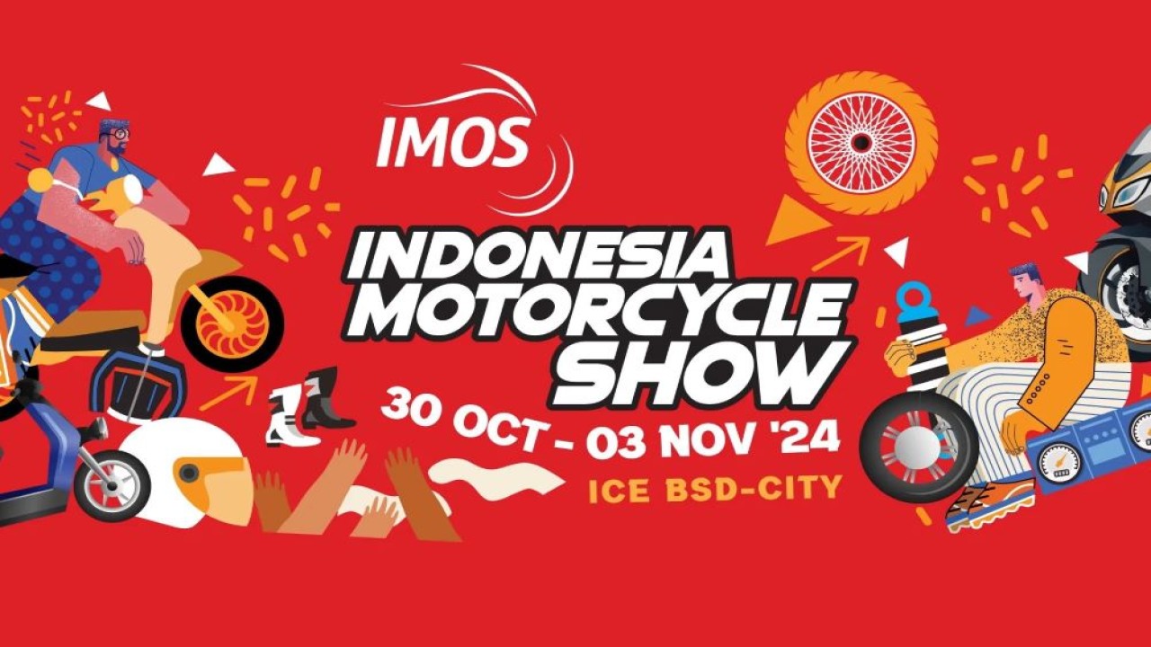 IMOS 2024 dihelat di ICE BSD City, Kabupaten Tangerang, Banten, pada 20 Oktober-3 November. (Foto: Istimewa/Indonesia Motorcycle Show)