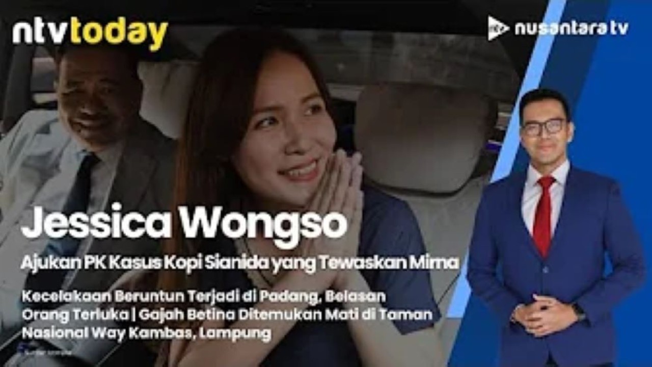 Jessica Wongso ajukan Peninjauan Kembali atas vonis kasus kopi sianida/tangkapan layar NTV