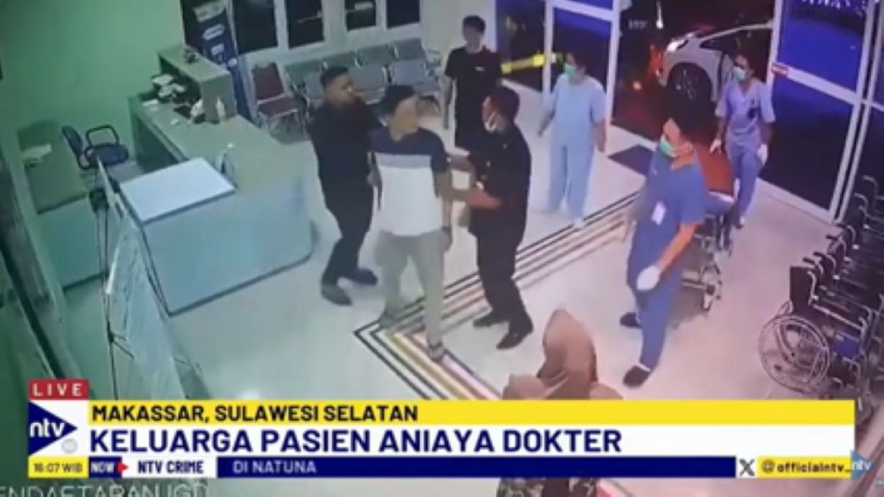 Dokter RSOJ Pertamina Sulsel dianiaya keluarga pasien