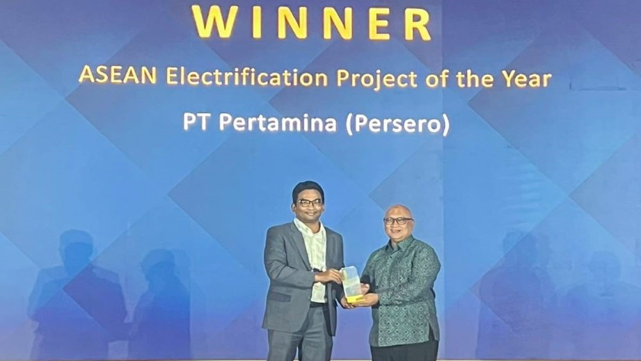 PT Pertamina (Persero) kembali mencatatkan prestasi dengan meraih penghargaan dalam ajang Enlit Asia 2024. (Foto: Dok/Pertamina)