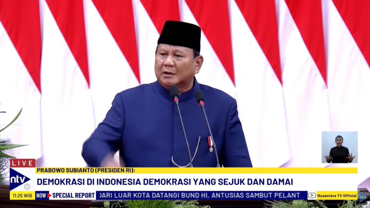 Presiden RI ke-8 Prabowo Subianto.