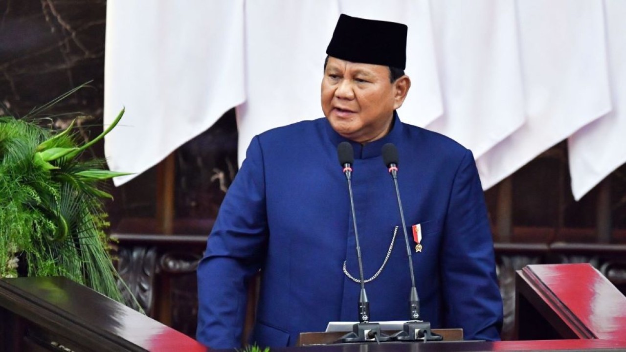 Presiden Prabowo Subianto. (Foto: Humas Setkab/Rahmat)