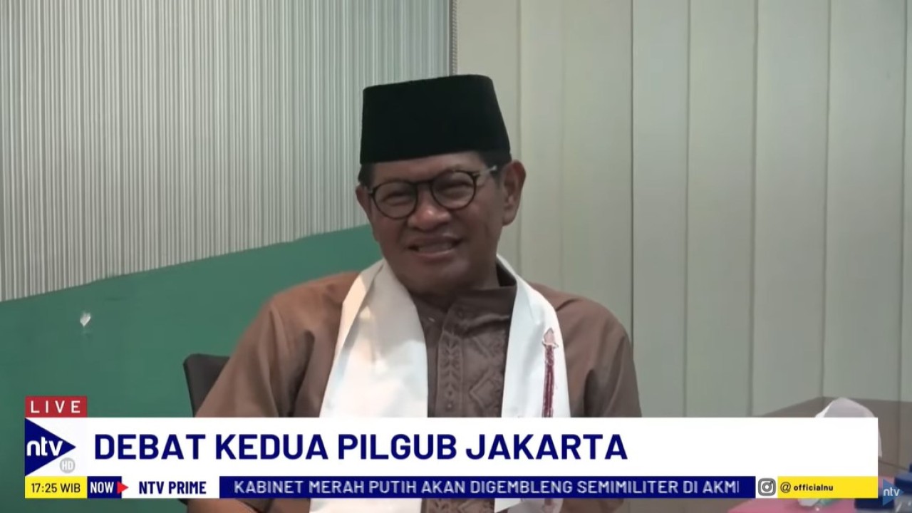 Calon Gubernur Jakarta nomor urut 3, Pramono Anung.