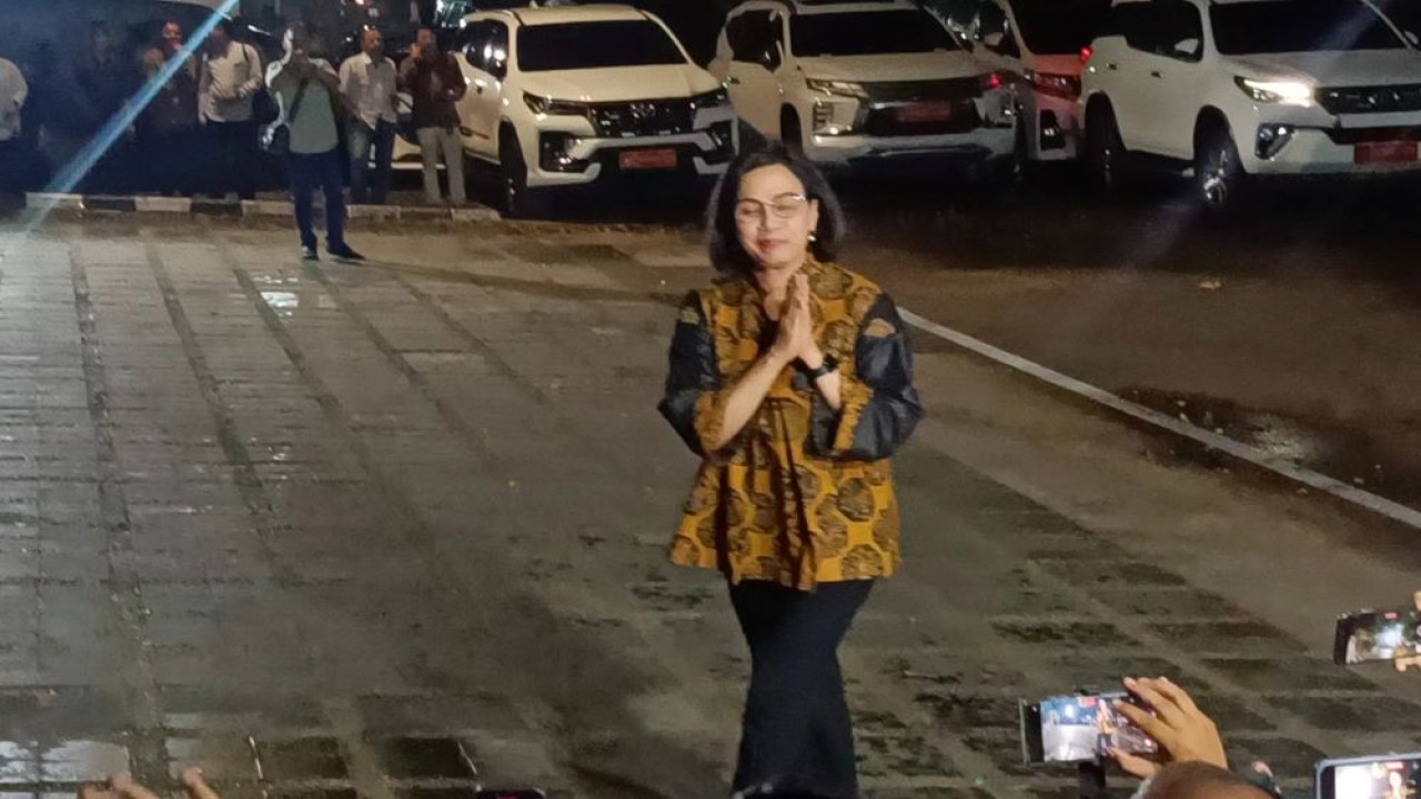 Menteri Keuangan Sri Mulyani ikut dipanggil bersama puluhan calon menteri ke kediaman Presiden Terpilih Prabowo Subianto/ist