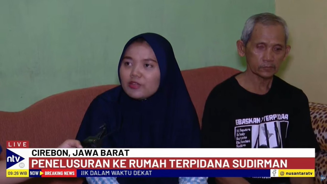 Adik Sudirman, Lilis Suryani saat diwawancara jurnalis Nusantara TV dalam program Breaking News, Rabu (2/10/2024).