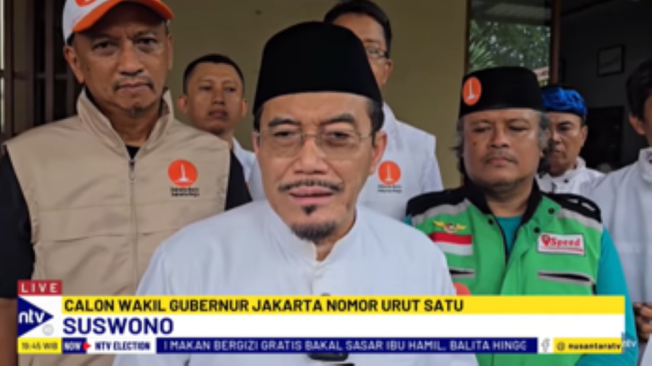 Calon wakil gubernur Jakarta nomor urut satu, Suswono