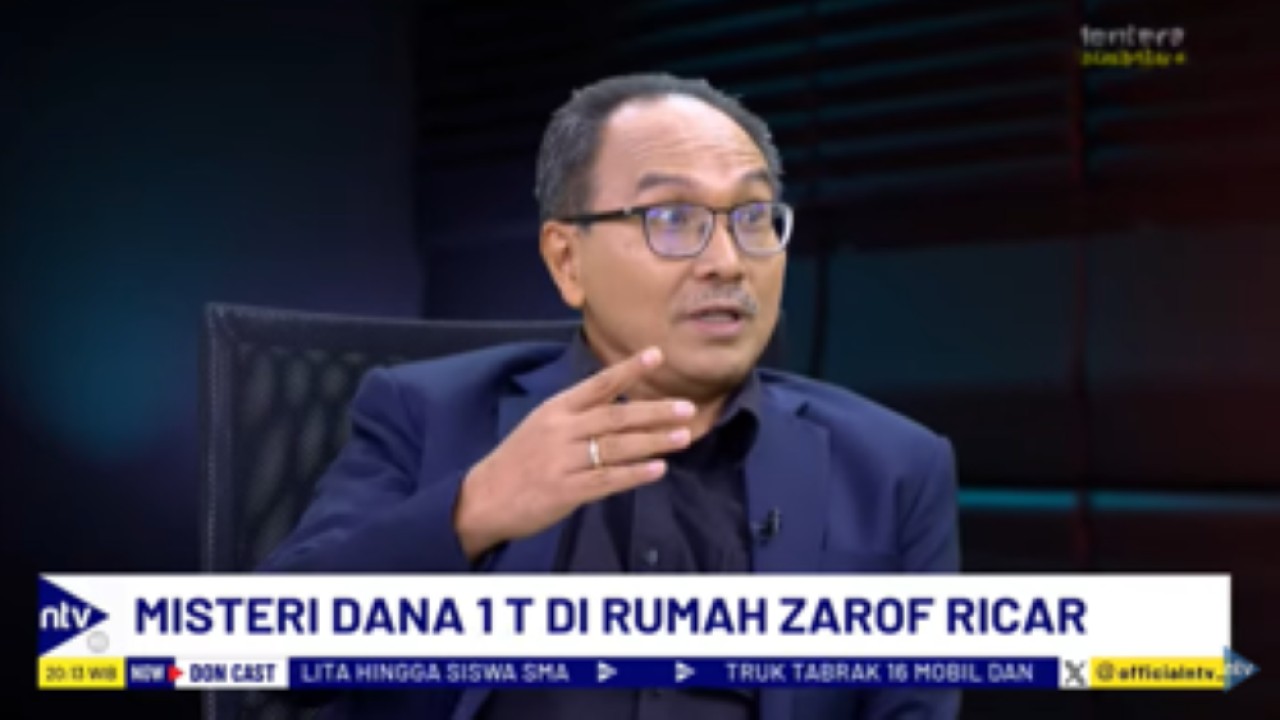 Jurnalis senior Budiman Tanuredjo dalam acara DonCast NusantaraTV/tangkapan layar NTV