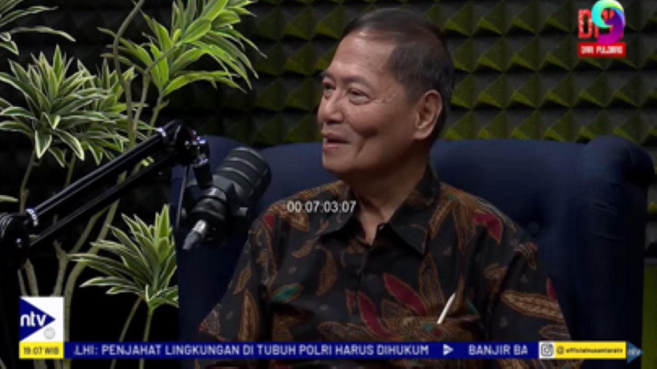 Arkeolog Dr Junus Satrio Atmodjo di acara DPO Podcast NusantaraTV/tangkapan layar NTV