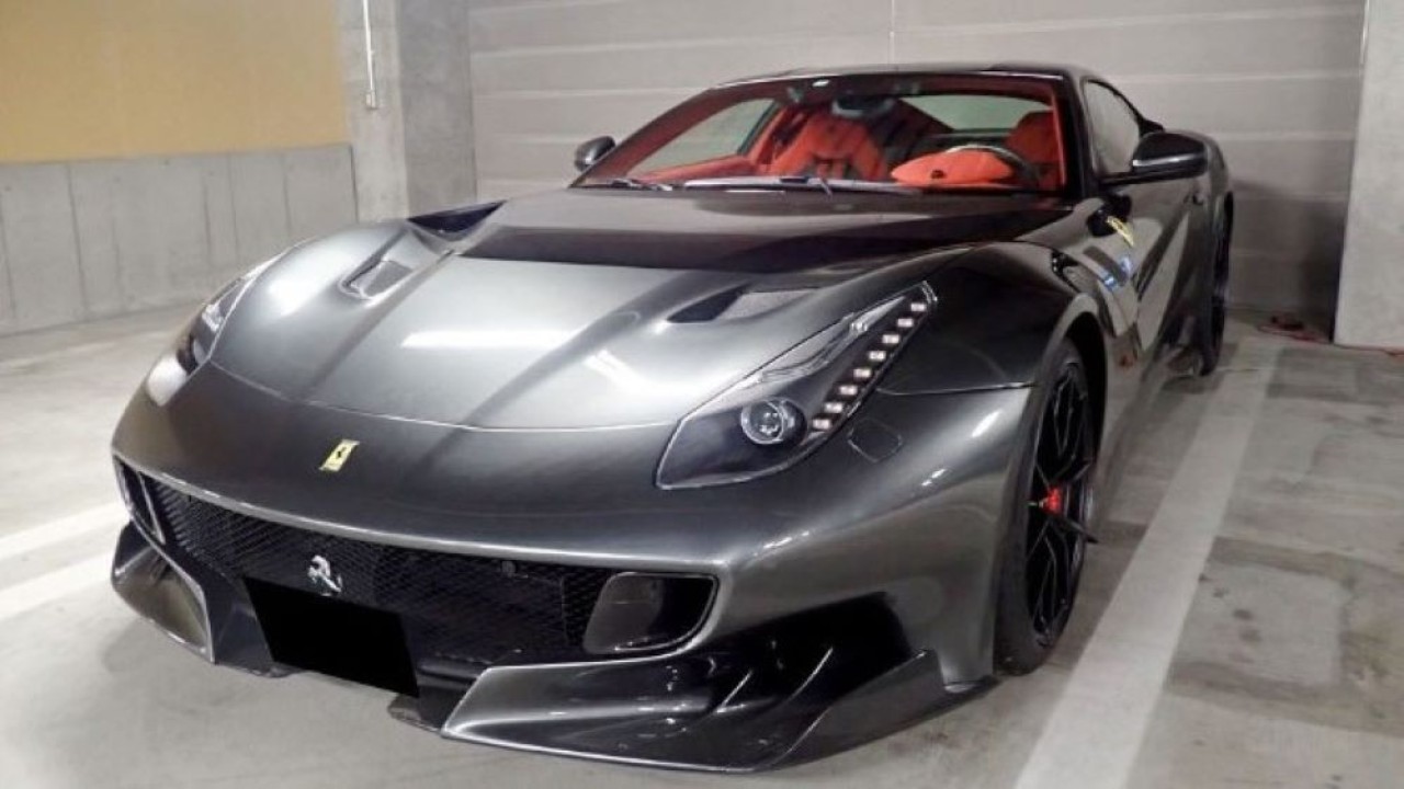 Ferrari F12tdf. (Foto: Badan Pajak Nasional Jepang)