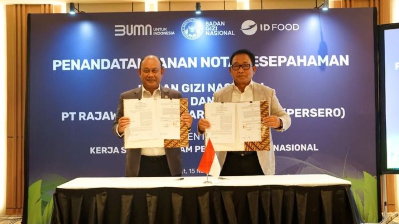 ID FOOD Bekerja Sama dengan Badan Gizi Nasional untuk Mendukung Program Peningkatan Gizi Masyarakat/Foto: Istimewa