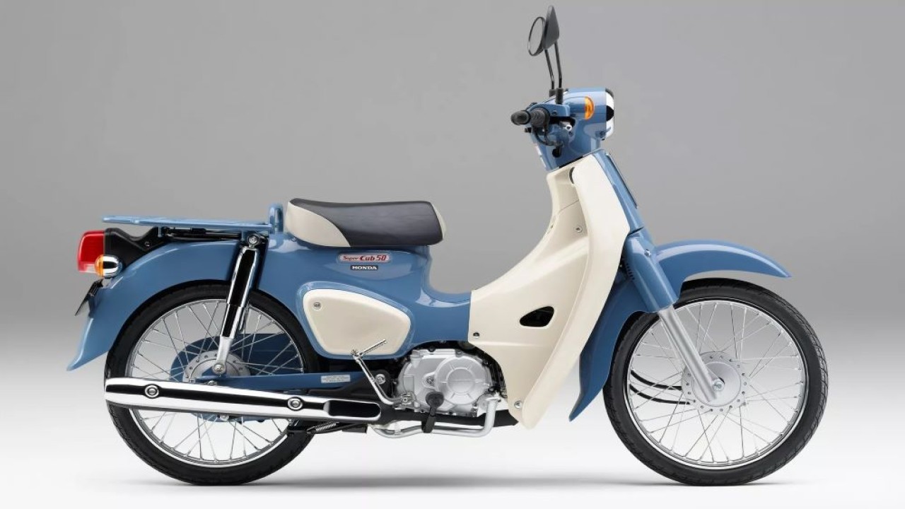 Honda Super Cub 50 Final Edition. (Foto: Carscoops)