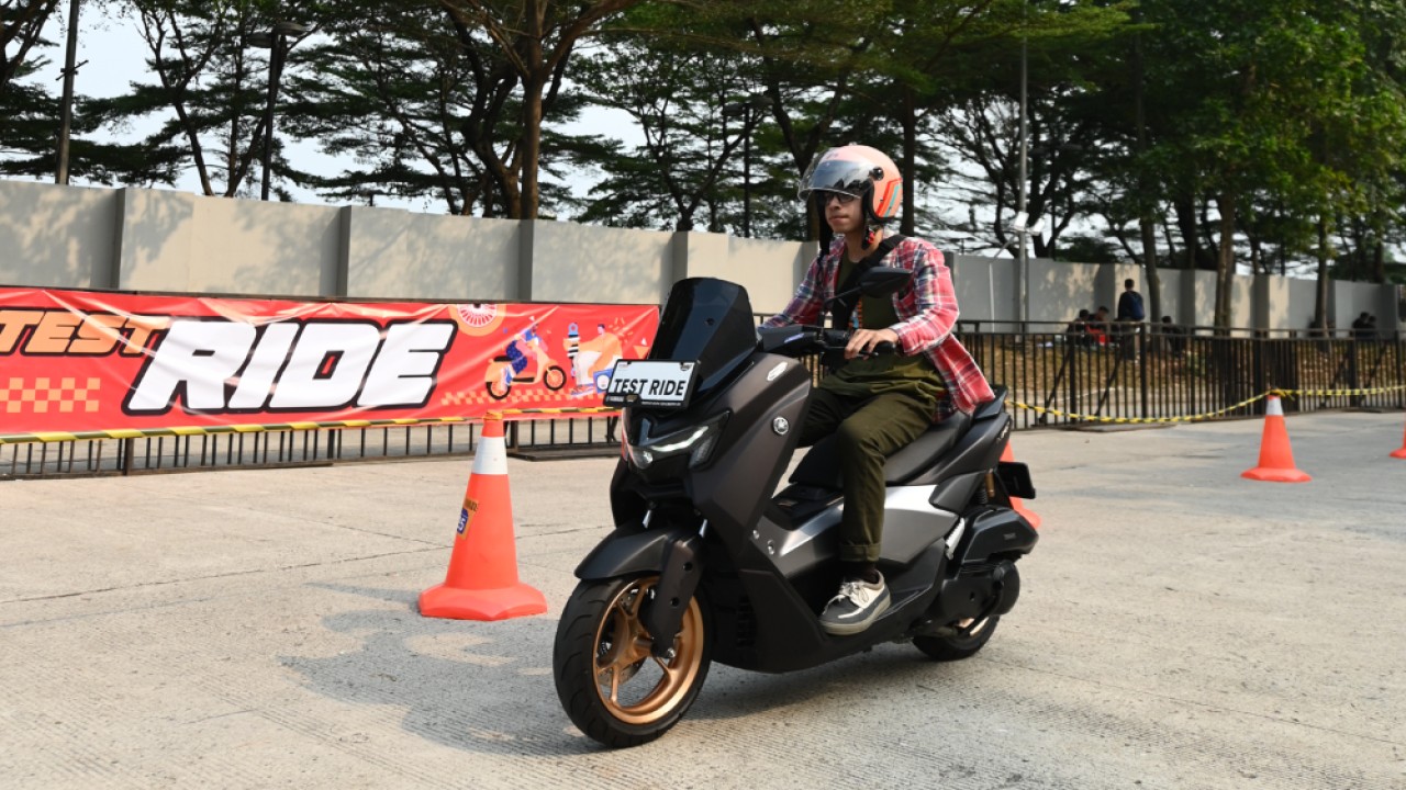 Area test ride merupakan salah satu magnet utama penyelenggaraan IMOS 2024. (Foto: Istimewa/Amara Tujuh Perjuangan)