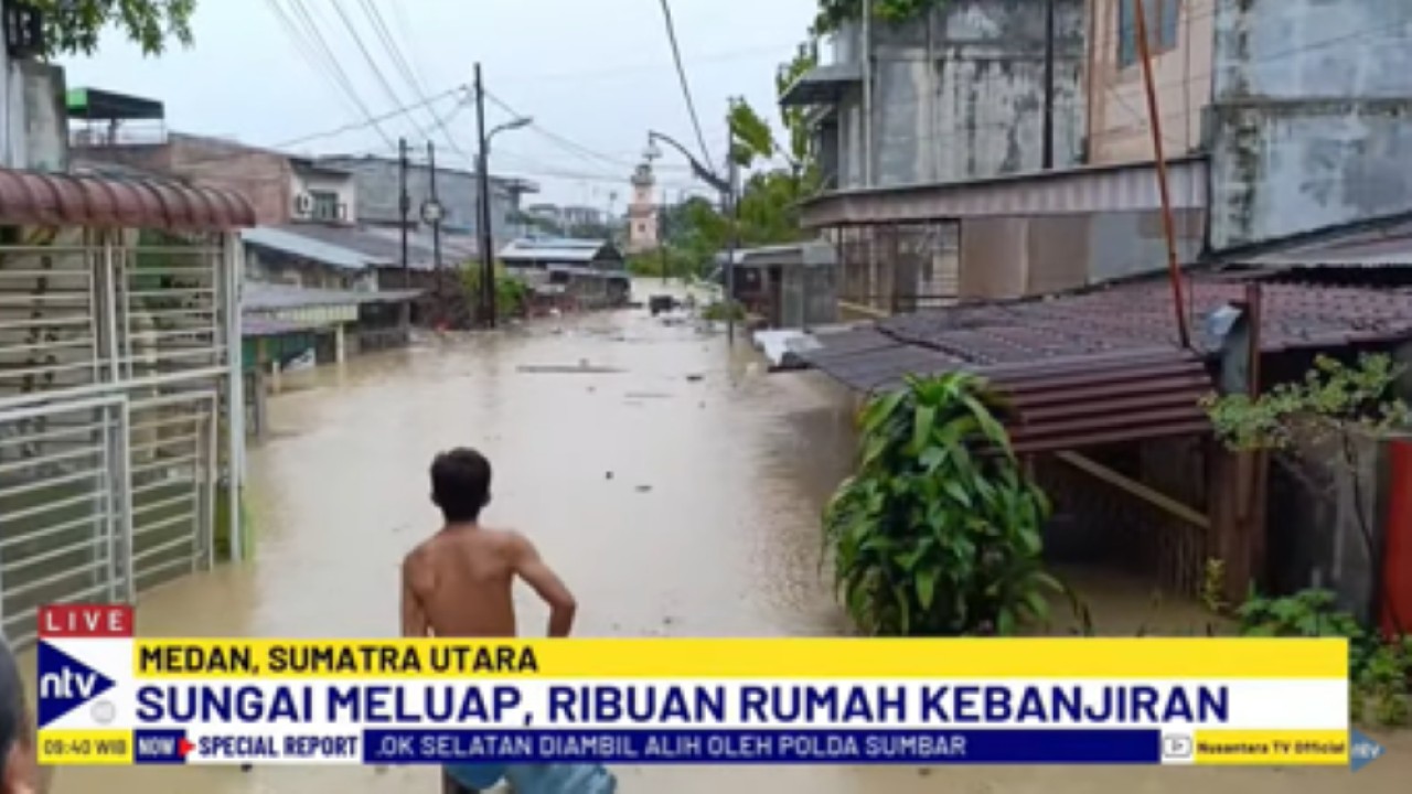 Akibat banjir warga Medan tak bisa melaksanakan pemungutan suara di TPS