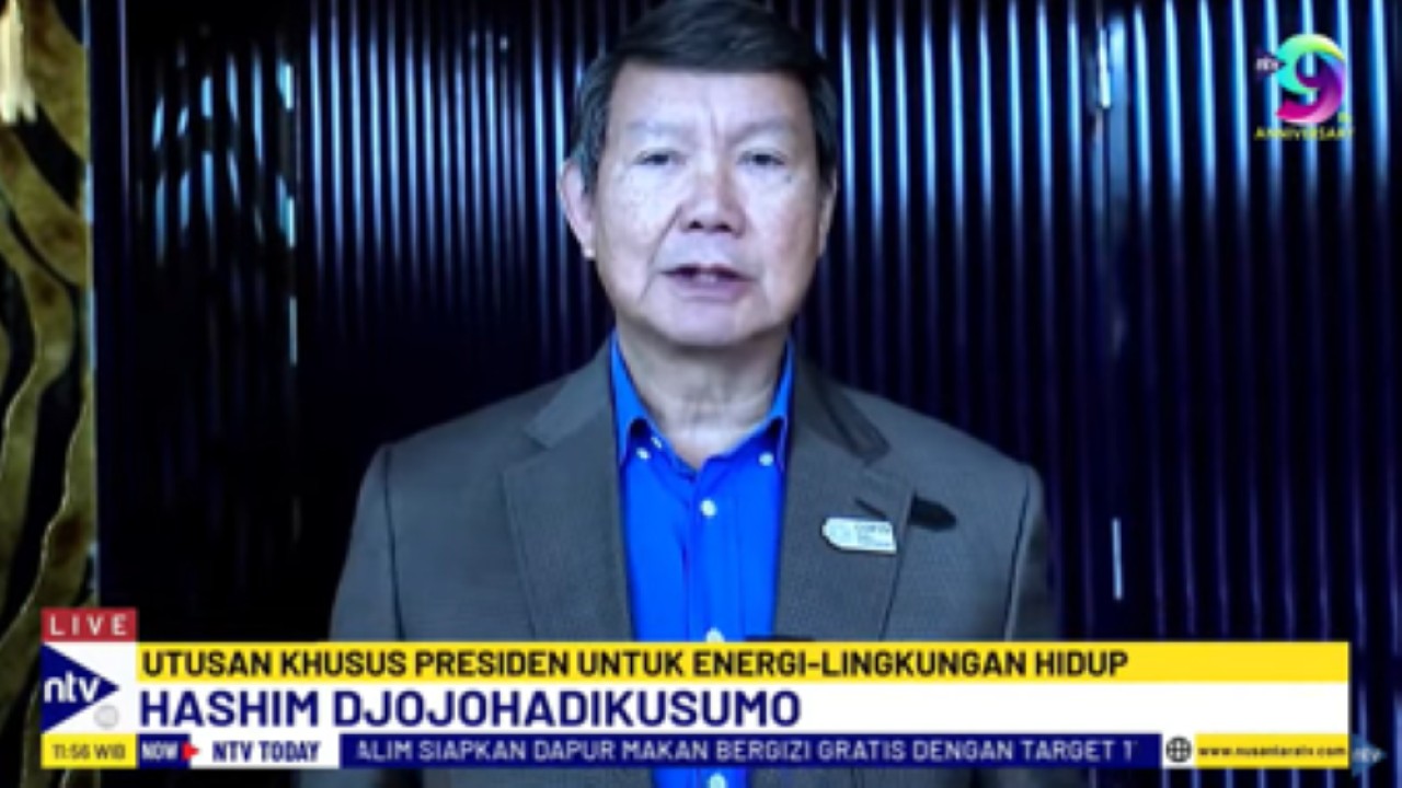 Utusan Khusus Presiden untuk Energi-Lingkungann Hidup, Hashim Djojohadikusumo