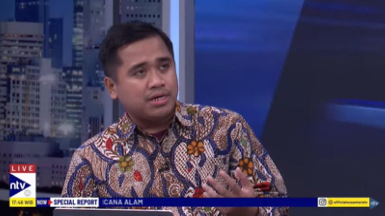 Peneliti Utama Poltracking Indonesia Masduri Amrawi dalam Dialog Special Report Pilkada Serentak 2024 di NusantaraTV/tangkapan layar NTV