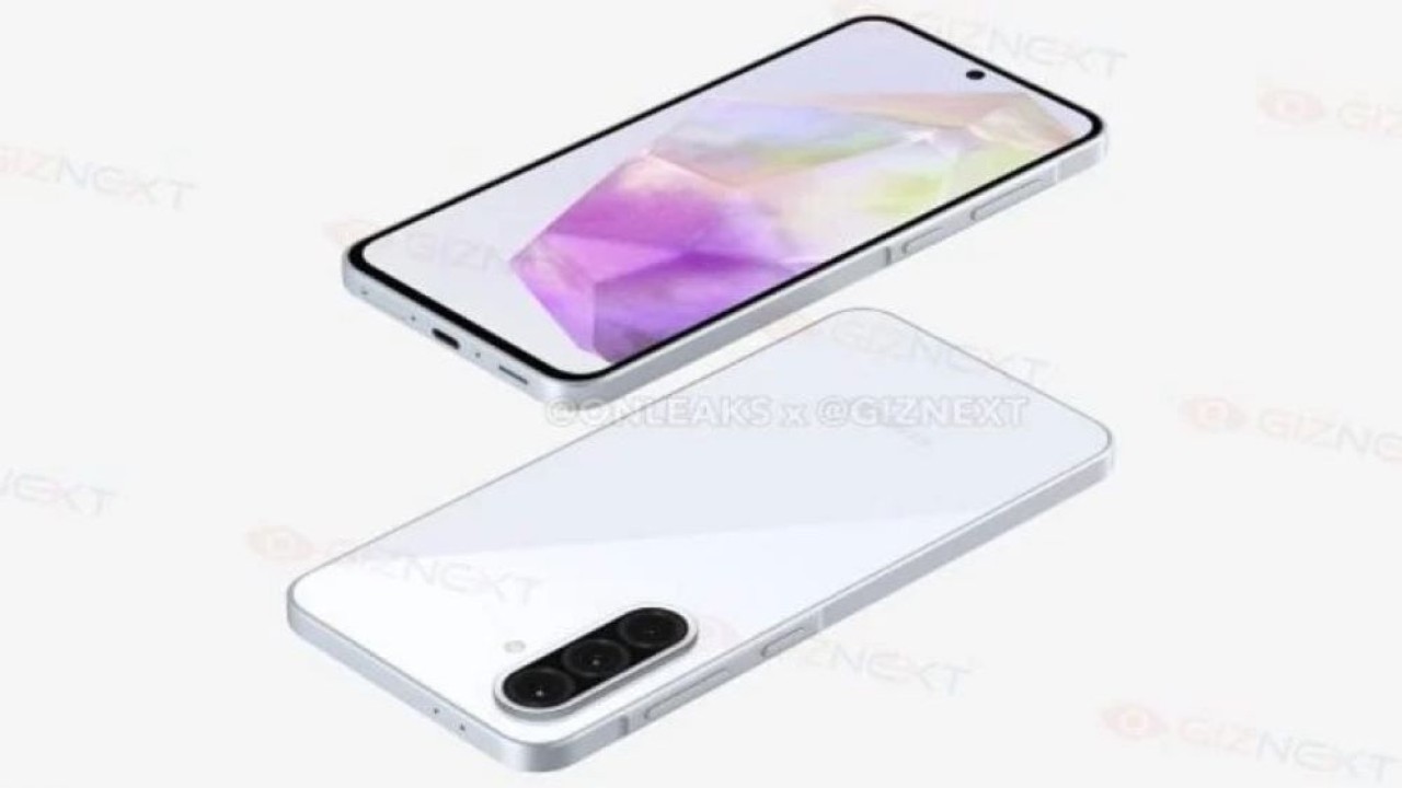 Render Samsung Galaxy A36. (Foto: Istimewa via Gizmochina)