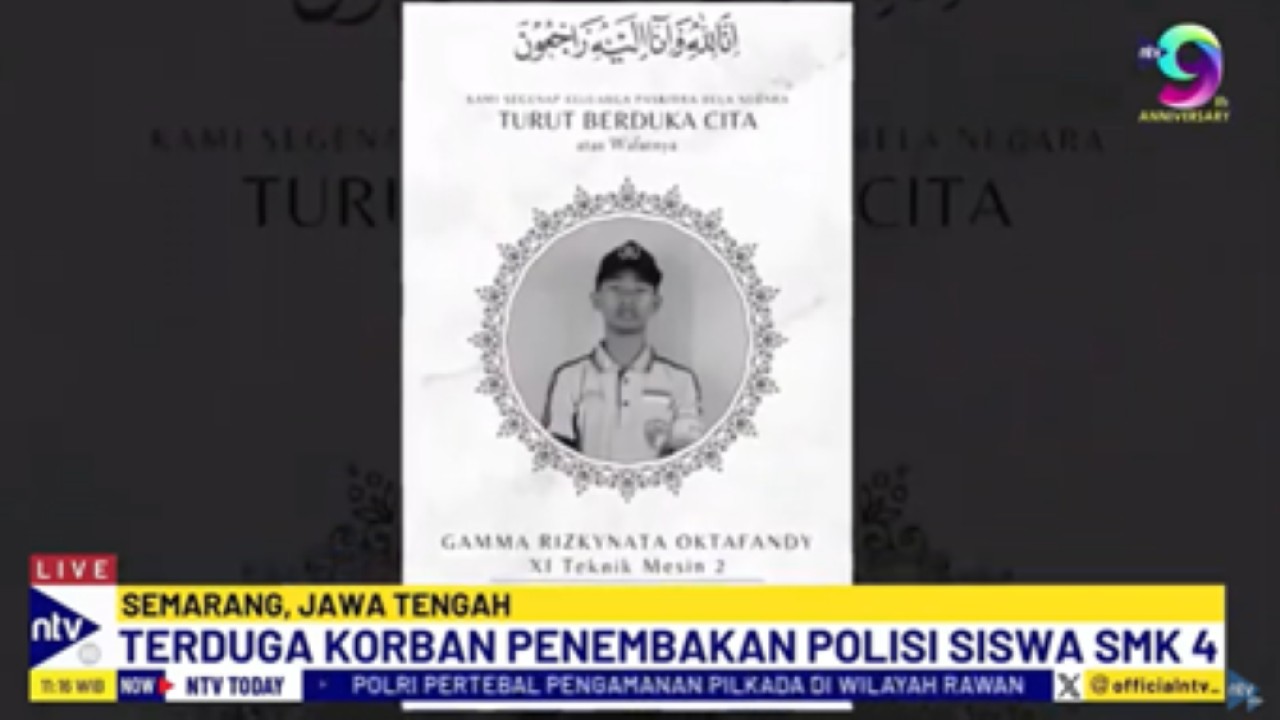 Korban GRO seorang siswa SMK di Semarang tewas diduga karena ditembak polisi