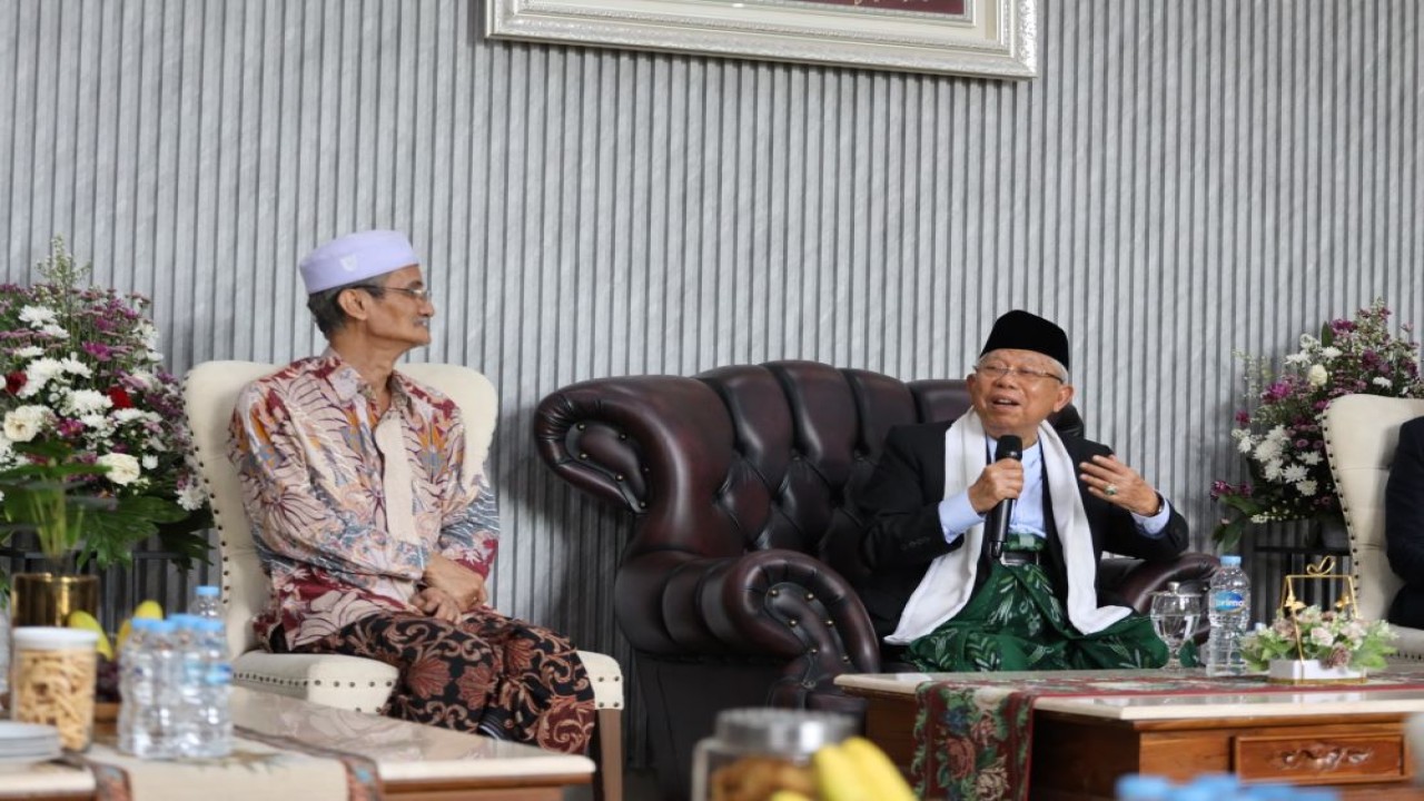 Mantan Wakil Presiden Republik Indonesia, Prof. Dr. KH. Ma'ruf Amin melakukan Safari Dakwah Kebangsaan ke Jawa Barat/Foto: Istimewa