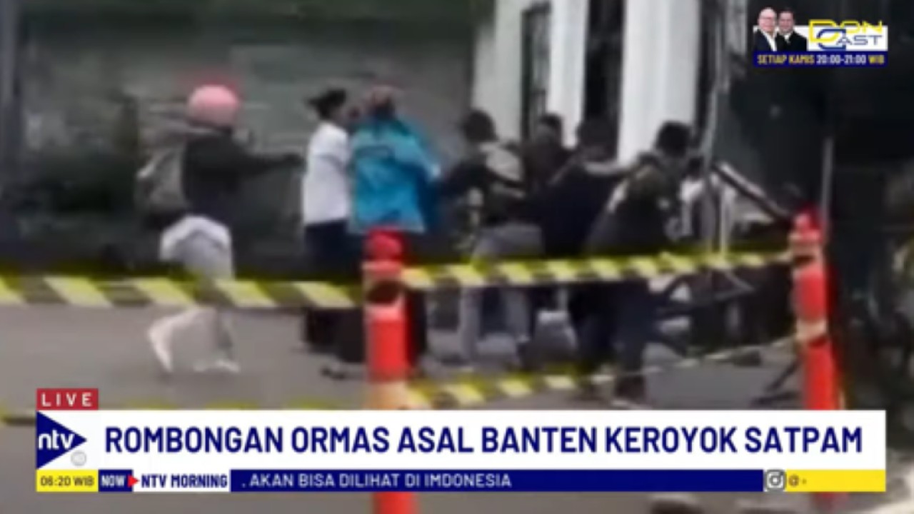 Gerombolan ormas silat dari Banten mengeroyok petugas keamanan Kebun Raya Bogor