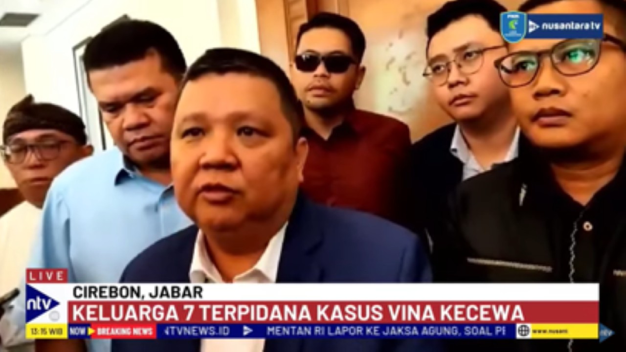 Ketua Tim Kuasa Hukum Terpidana Kasus Vina, Jutek Bongso/tangkapan layar NTV