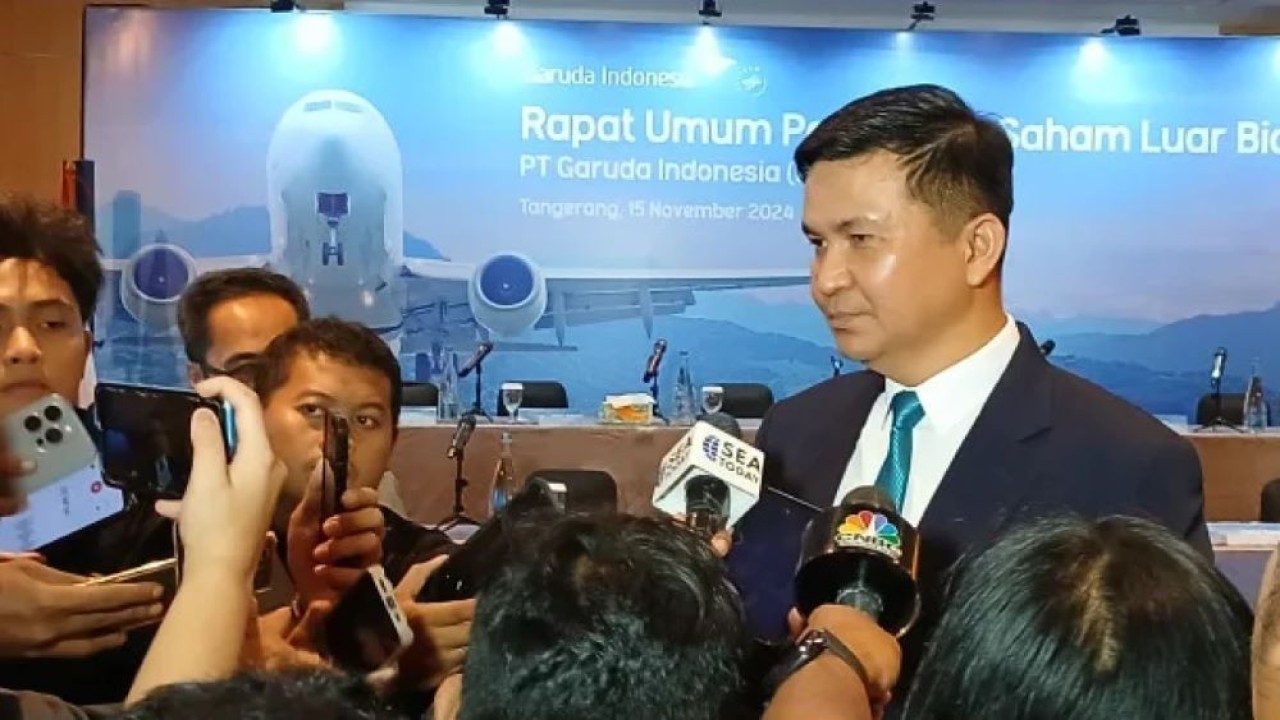 Direktur Utama Garuda Indonesia, Wamildan Tsani Panjaitan/ist