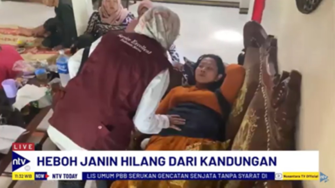 Sunarti ibu hamil yang mengalami kejadian aneh tapi nyata karena mendadak janin yang dikandung hilang