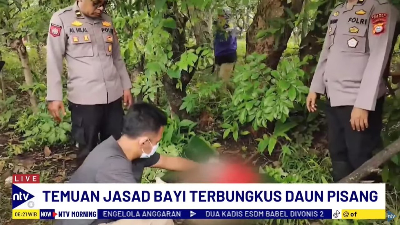 Kondisi jasad bayi tersebut mengenaskan bahkan mulai membusuk.