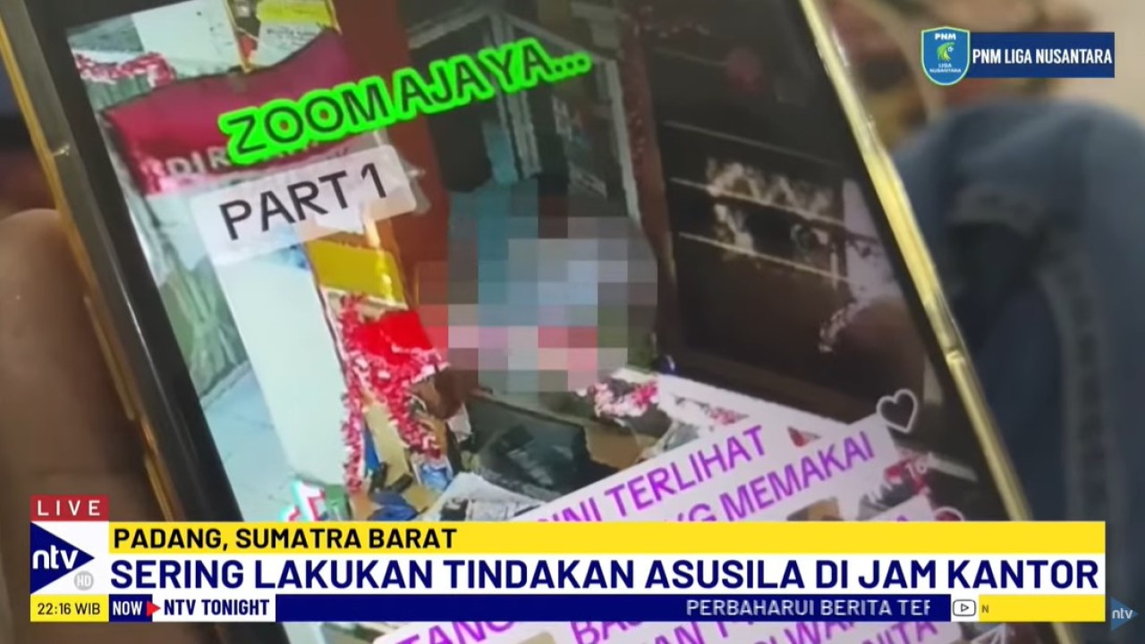 Viral oknum Lurah di Padang diduga melakukan tindakan asusila ke Office girl.