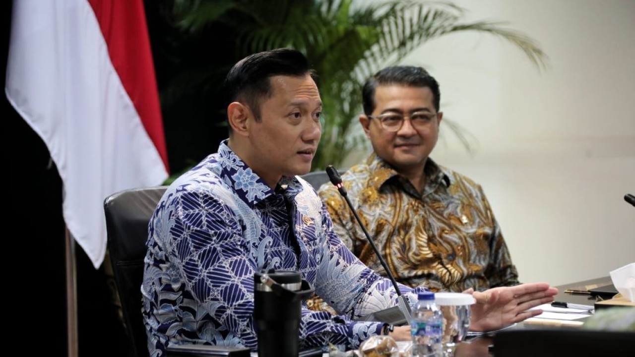 Menteri Koordinator Bidang Infrastruktur dan Pembangunan Kewilayahan, Agus Harimurti Yudhoyono (Menko AHY). (Foto: Istimewa)