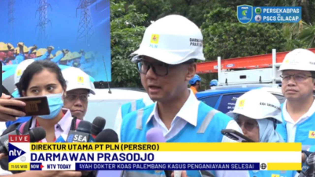 Direktur Utama PT PLN (Persero) Darmawan Prasodjo