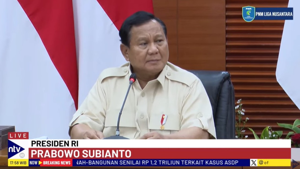 Presiden Prabowo Subianto.