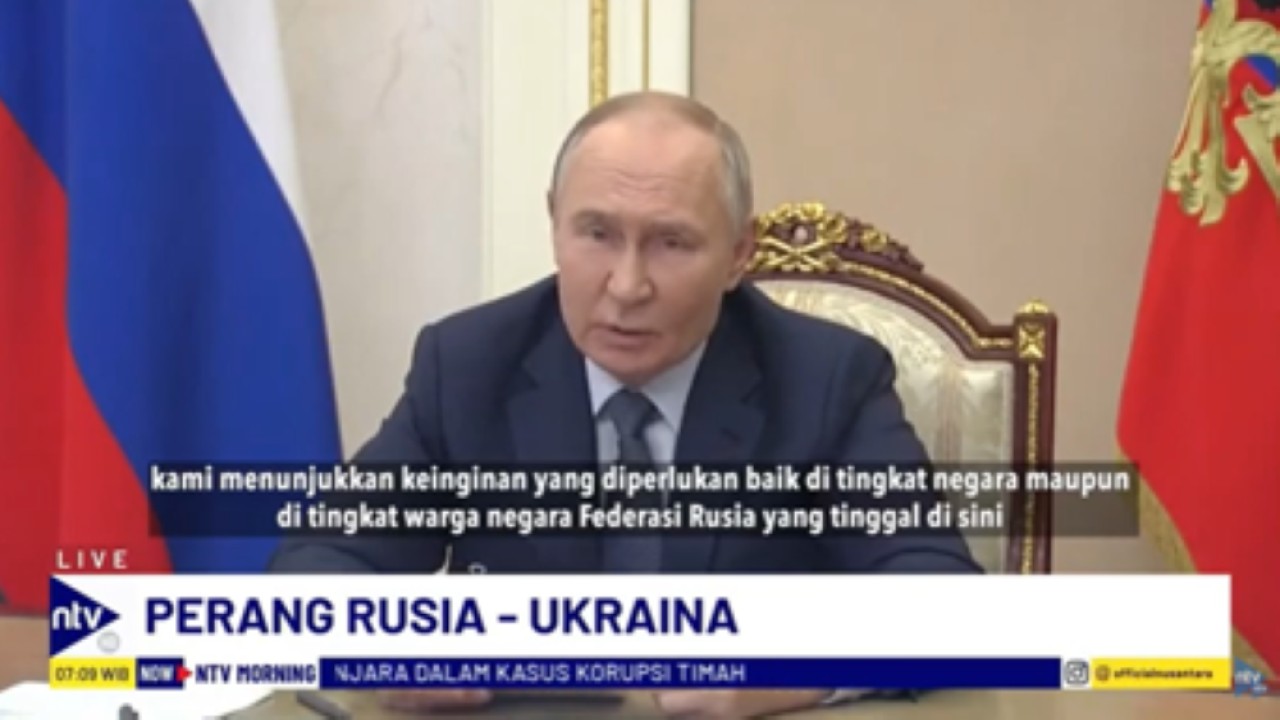 Presiden Rusia Vladimir Putin