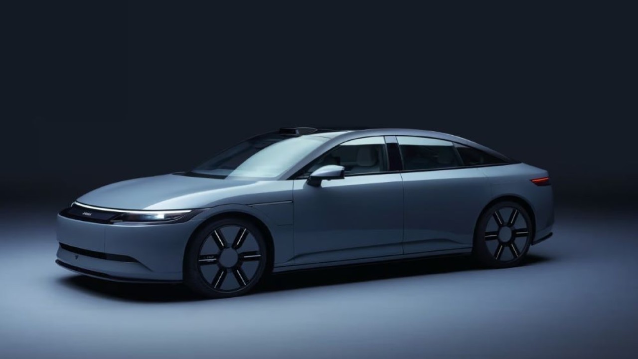 Prototipe sedan listrik Sony-Honda pertama, Afeela EV, pertama kali diluncurkan di CES 2023. (Foto: Istimewa/Mobilitas Sony Honda)