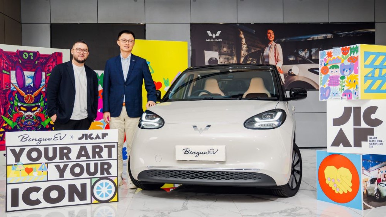 Wuling berkolaborasi dengan Jakarta Illustration & Creative Arts Fair (JICAF) menggelar kompetisi desain yang bertajuk "Your Art Your Icon". (Foto: Istimewa/Wuling)