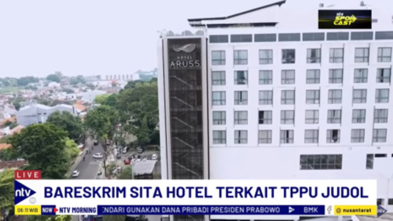 Hotel mewah di Semarang disita Bareskrim Polri diduga hasil TPPU bandar judi online